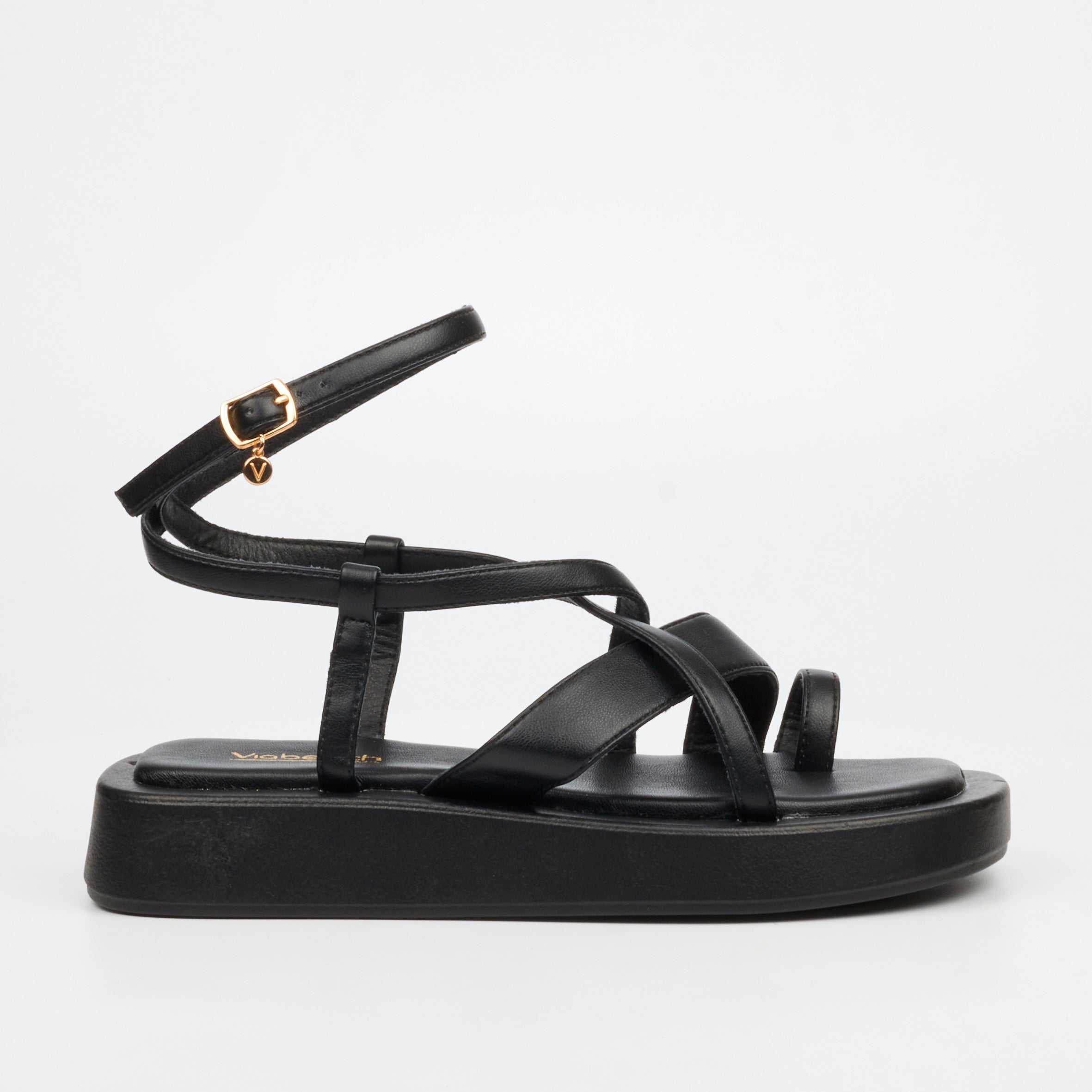 Viabeach Coconut  21 Sandal - Black
