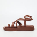 Viabeach Coconut 21 Sandal - Chocolate footwear Viabeach