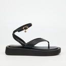 Viabeach Coconut 22 Sandal - Black footwear Viabeach