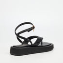 Viabeach Coconut 22 Sandal - Black footwear Viabeach