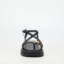 Viabeach Coconut 23 Sandal - Black footwear Viabeach