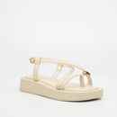 Viabeach Coconut 23 Sandal - Bone footwear Viabeach