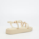 Viabeach Coconut 23 Sandal - Bone footwear Viabeach