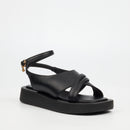 Viabeach Coconut 24 Sandal - Black footwear Viabeach