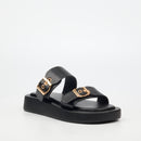 Viabeach Coconut 25 Sandal - Black footwear Viabeach