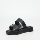 Viabeach Coconut 25 Sandal - Black footwear Viabeach