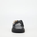 Viabeach Coconut 26 Sandal - Black footwear Viabeach
