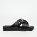 Viabeach Coconut 28 Sandal - Black footwear Viabeach