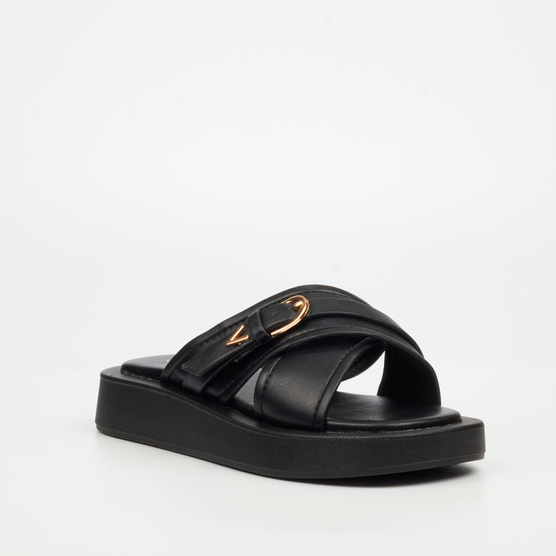 Viabeach Coconut 28 Sandal - Black footwear Viabeach