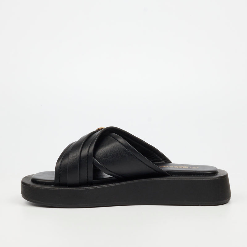 Viabeach Coconut 28 Sandal - Black footwear Viabeach