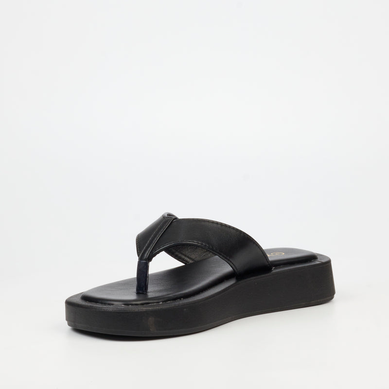 Viabeach Coconut 30 Sandal - Black footwear Viabeach