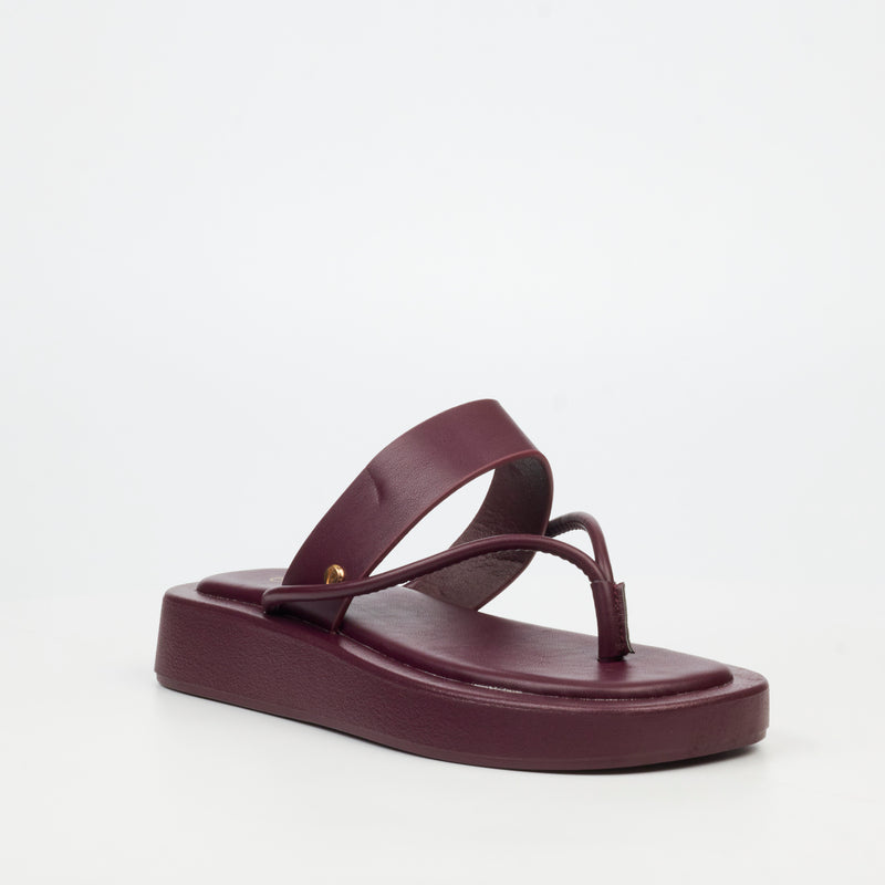 Viabeach Coconut 31 Sandal - Plum footwear Viabeach