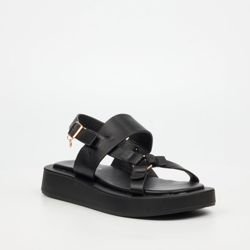 Viabeach Coconut 33 Sandal - Black footwear Viabeach