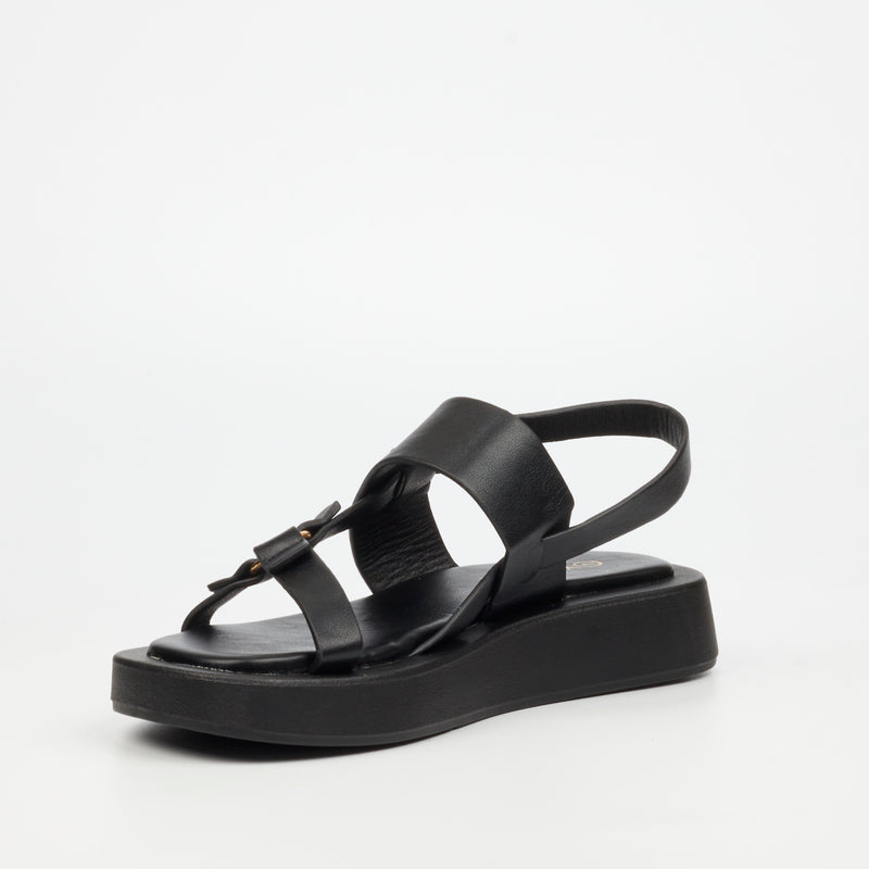 Viabeach Coconut 33 Sandal - Black footwear Viabeach
