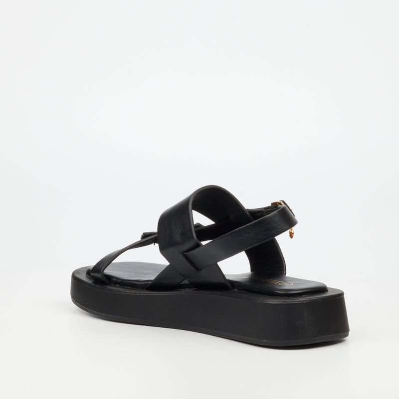 Viabeach Coconut 33 Sandal - Black footwear Viabeach