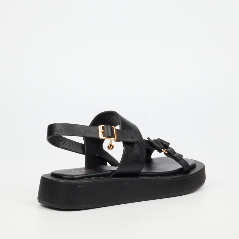 Viabeach Coconut 33 Sandal - Black footwear Viabeach