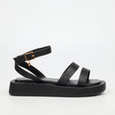 Viabeach Coconut 34 Sandal - Black footwear Viabeach