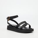 Viabeach Coconut 34 Sandal - Black footwear Viabeach
