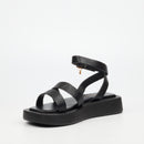 Viabeach Coconut 34 Sandal - Black footwear Viabeach