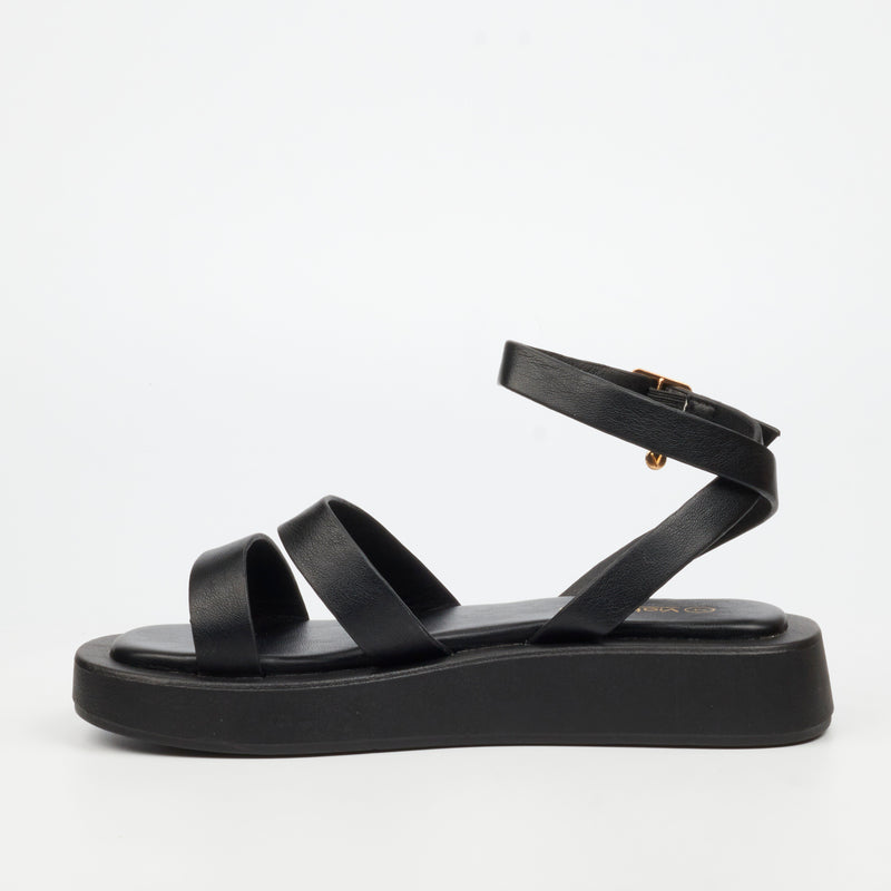 Viabeach Coconut 34 Sandal - Black footwear Viabeach