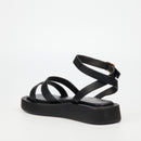 Viabeach Coconut 34 Sandal - Black footwear Viabeach