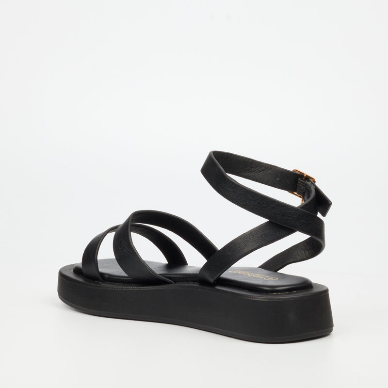 Viabeach Coconut 34 Sandal - Black footwear Viabeach
