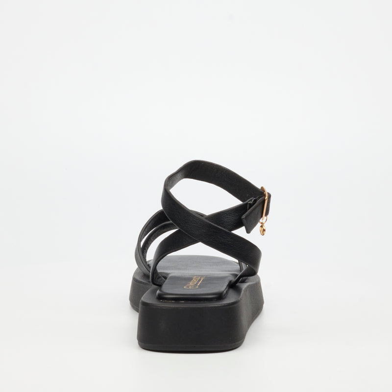 Viabeach Coconut 34 Sandal - Black footwear Viabeach