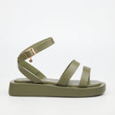 Viabeach Coconut 34 Sandal - Khaki footwear Viabeach