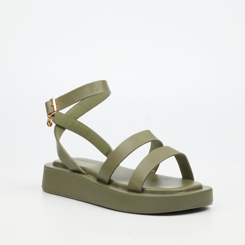Viabeach Coconut 34 Sandal - Khaki footwear Viabeach