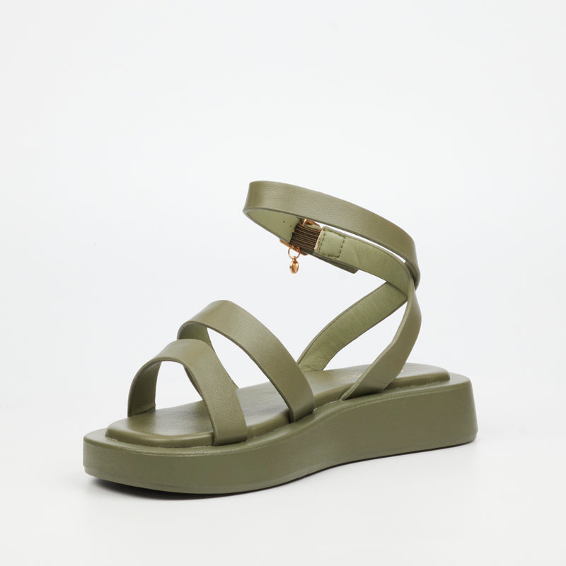 Viabeach Coconut 34 Sandal - Khaki footwear Viabeach