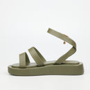 Viabeach Coconut 34 Sandal - Khaki footwear Viabeach