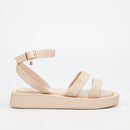 Viabeach Coconut 34 Sandal - Nude footwear Viabeach