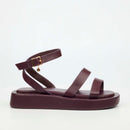 Viabeach Coconut 34 Sandal - Plum footwear Viabeach