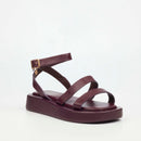 Viabeach Coconut 34 Sandal - Plum footwear Viabeach