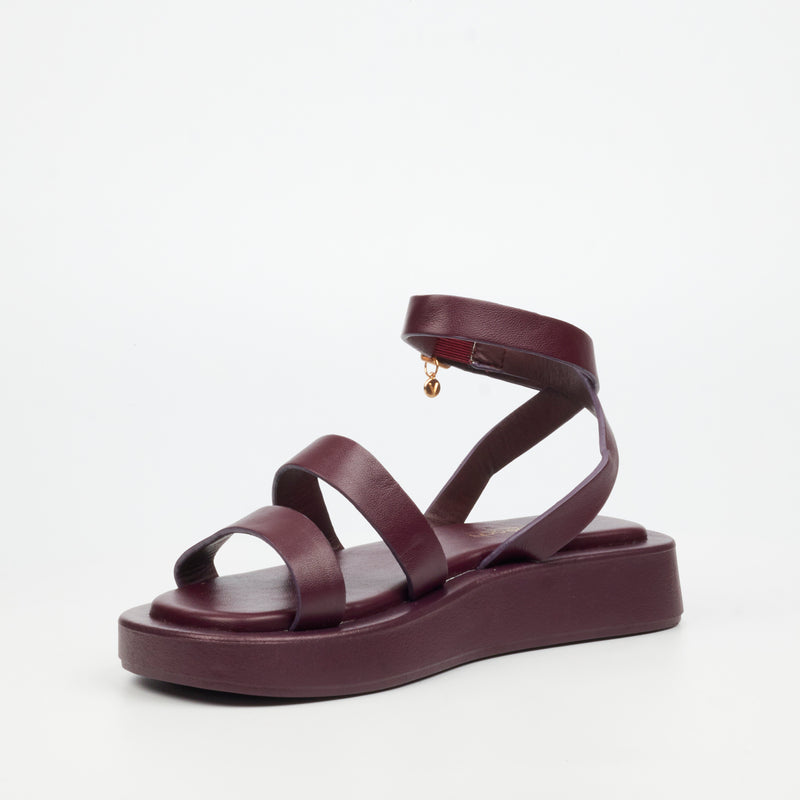 Viabeach Coconut 34 Sandal - Plum footwear Viabeach