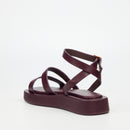 Viabeach Coconut 34 Sandal - Plum footwear Viabeach