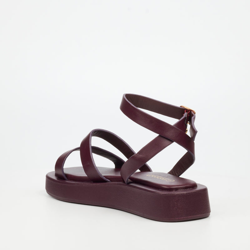 Viabeach Coconut 34 Sandal - Plum footwear Viabeach