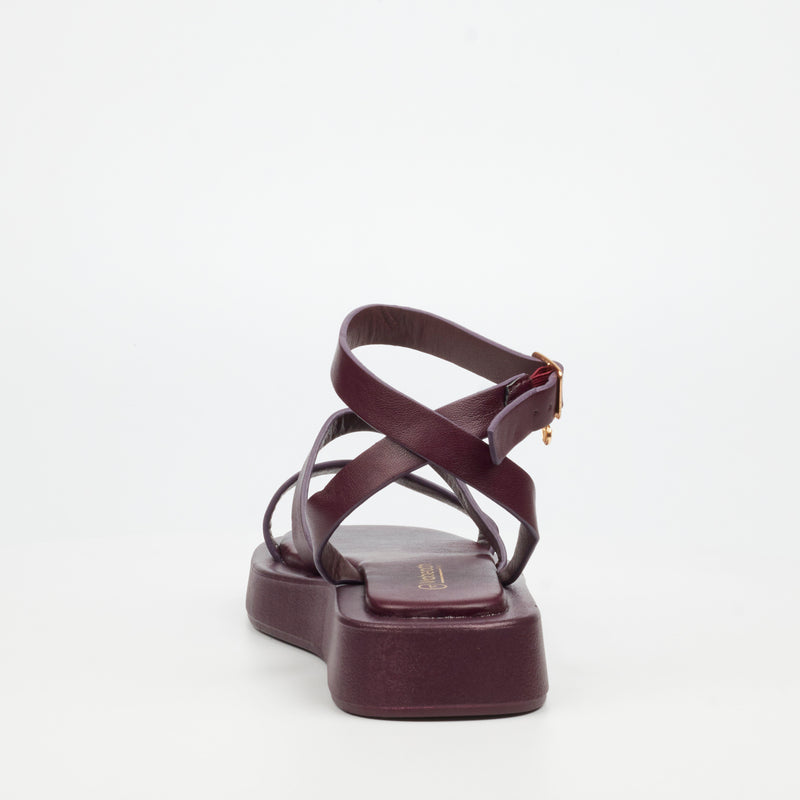 Viabeach Coconut 34 Sandal - Plum footwear Viabeach