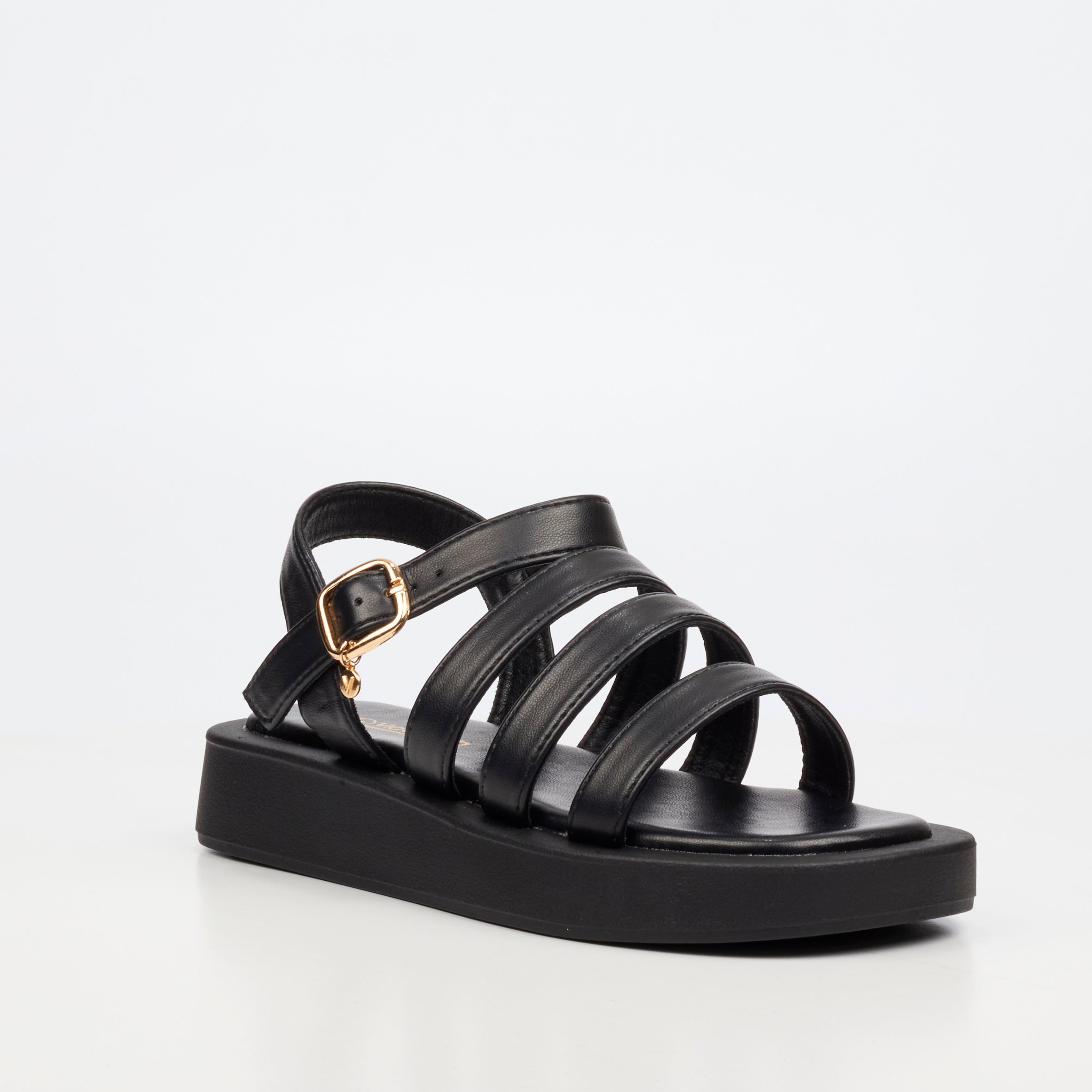 Viabeach Coconut 35 Sandal - Black footwear Viabeach