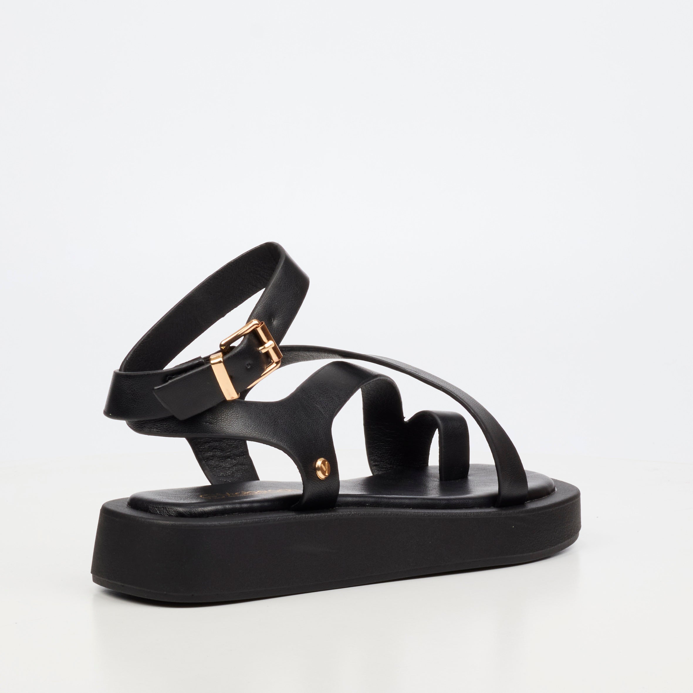 Viabeach Coconut 39 Sandal - Black footwear Viabeach