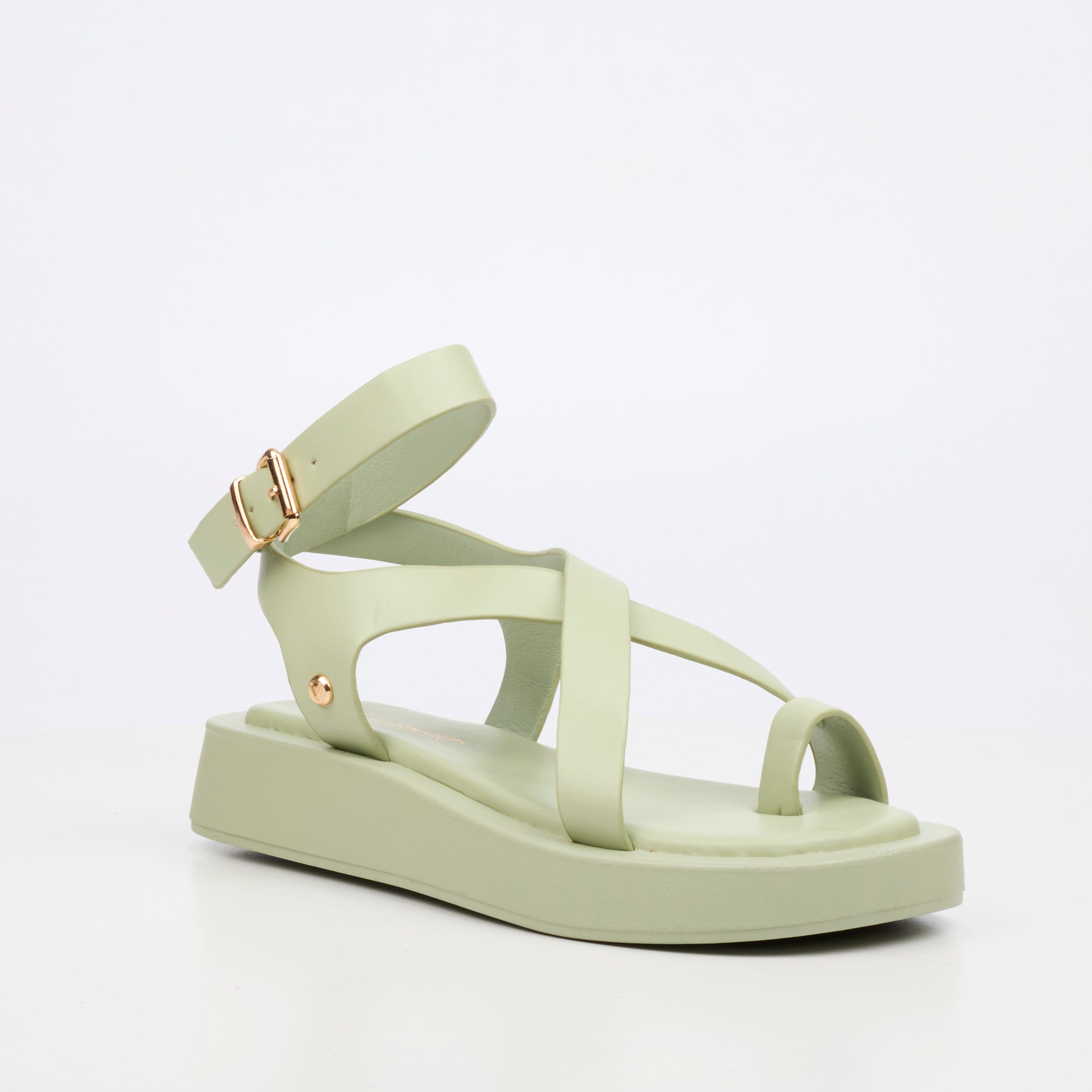 Viabeach Coconut 39 Sandal - Green footwear Viabeach