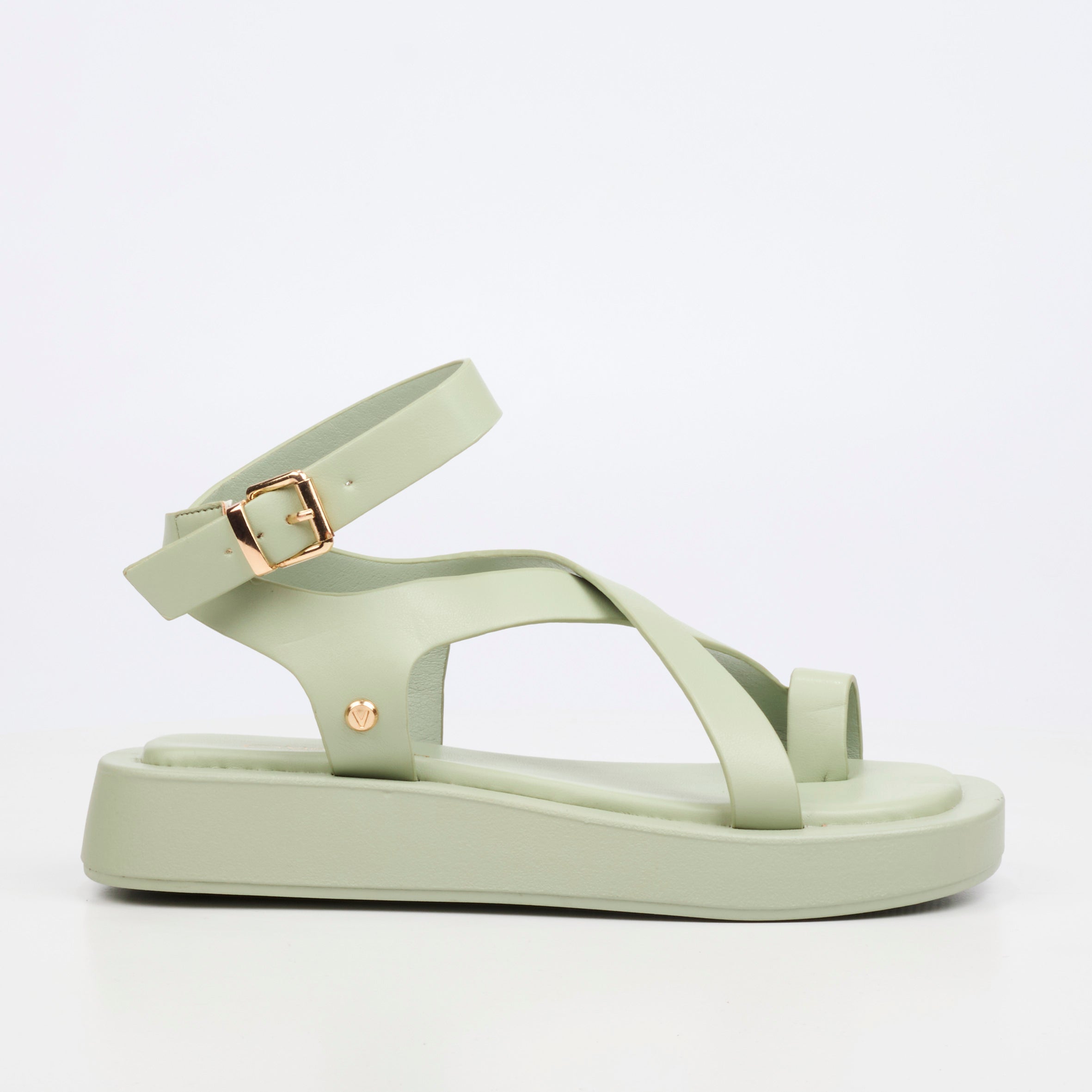 Viabeach Coconut 39 Sandal - Green footwear Viabeach