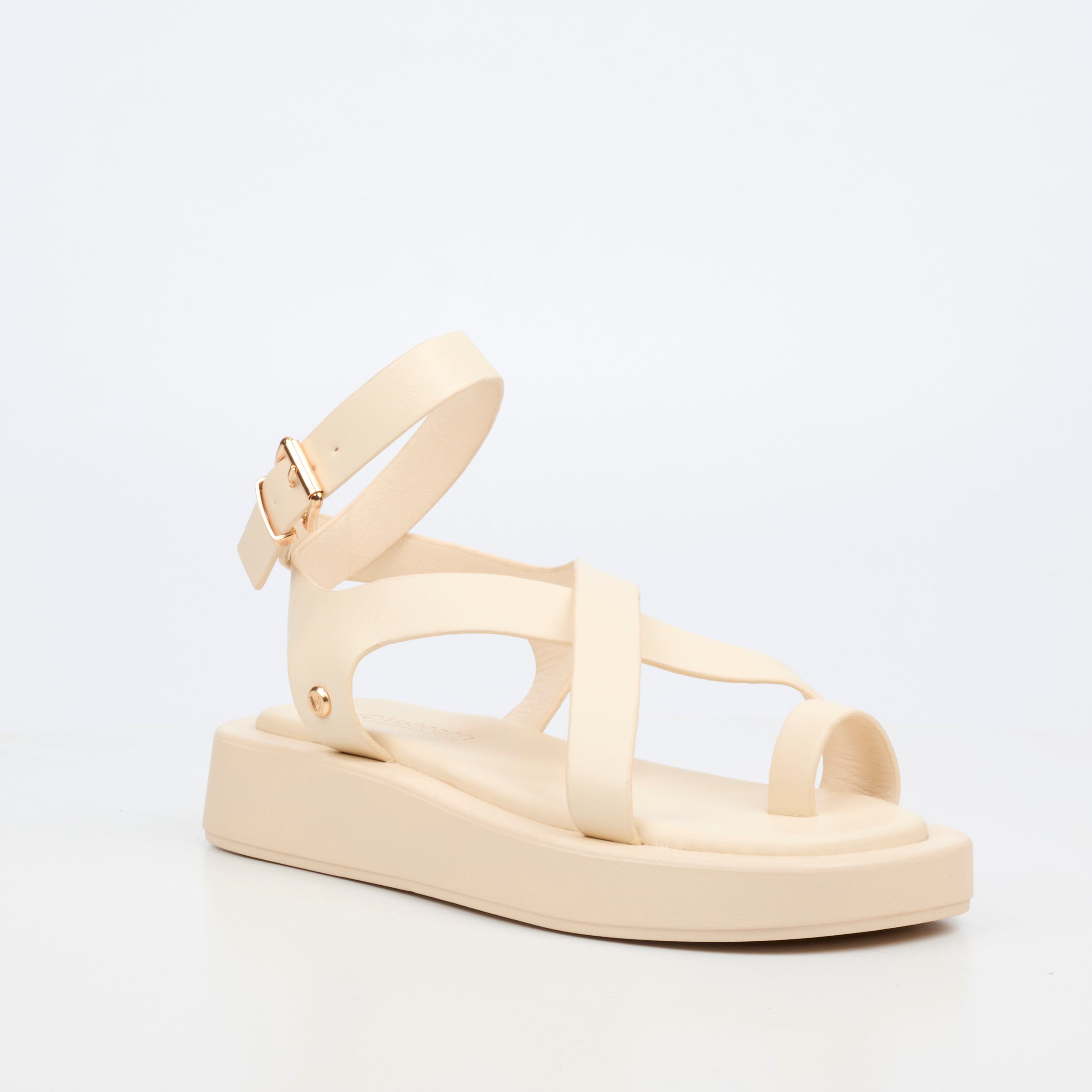 Viabeach Coconut 39 Sandal - Ivory footwear Viabeach