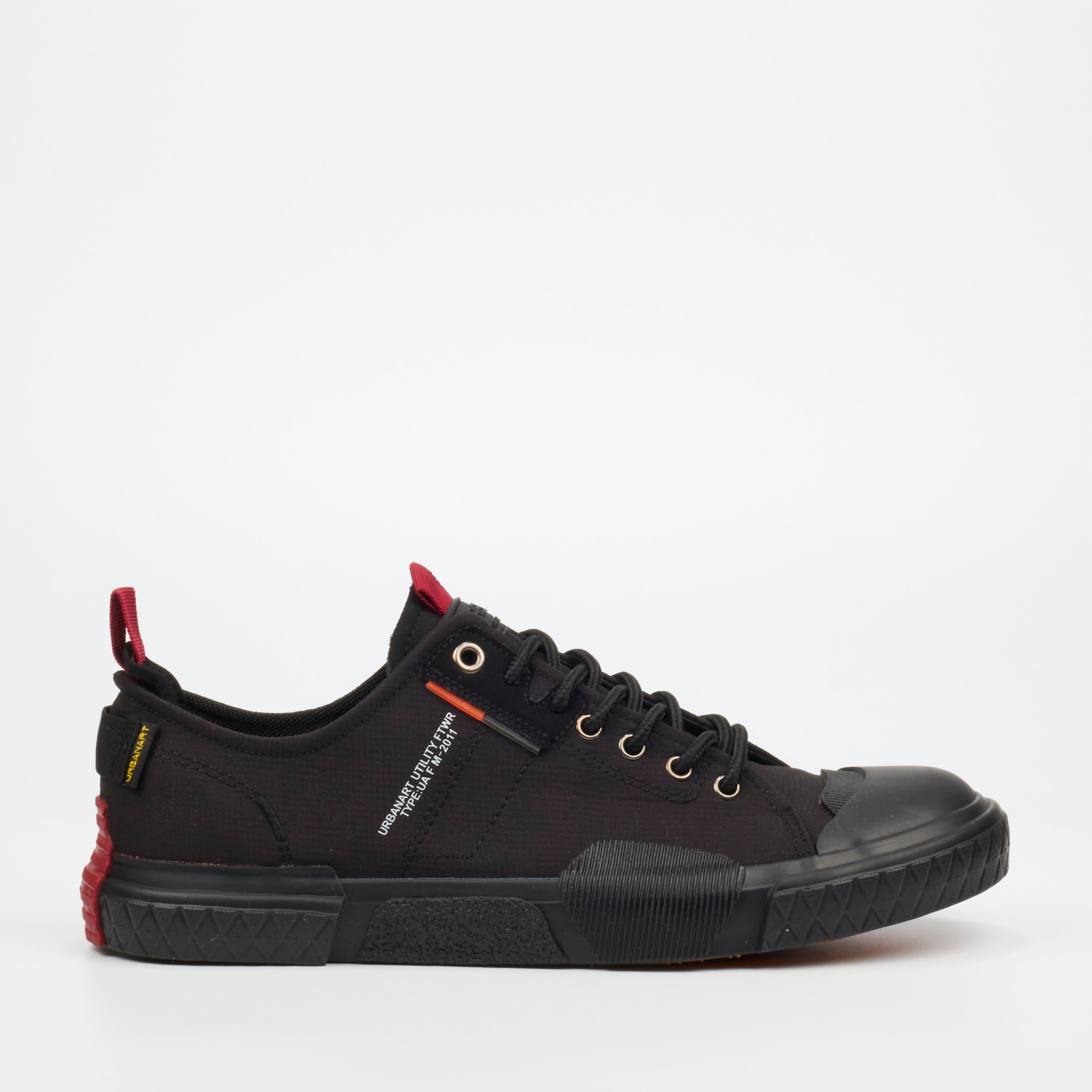 Urbanart Colt 1 Mesh Sneaker - Black (youth) footwear UBRT