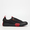 Urbanart Colt 2 Faux Nubuck Sneaker - Black footwear UBRT
