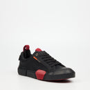 Urbanart Colt 2 Faux Nubuck Sneaker - Black footwear UBRT