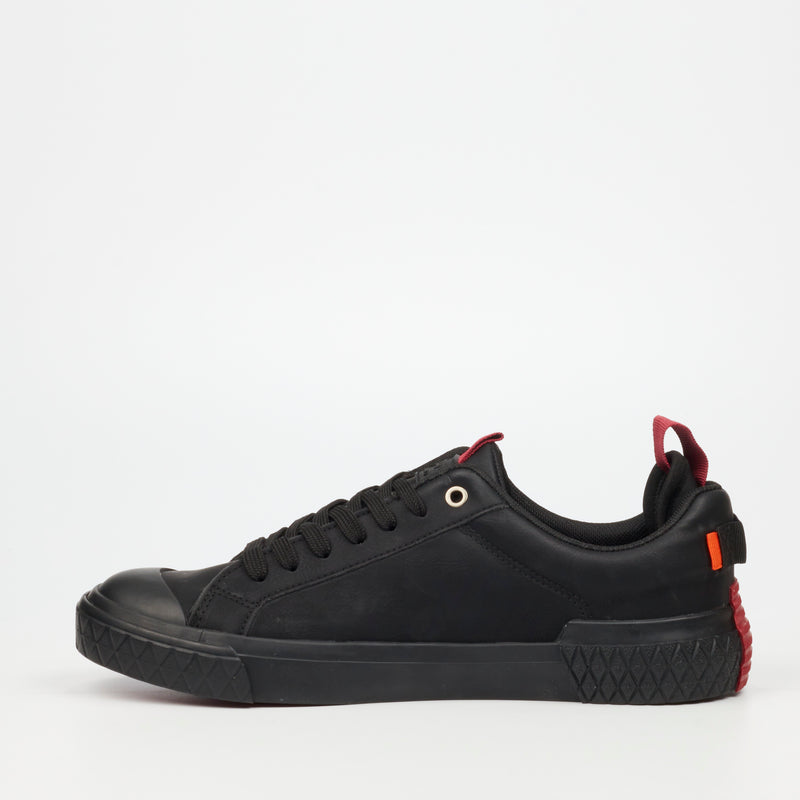 Urbanart Colt 2 Faux Nubuck Sneaker - Black footwear UBRT