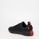 Urbanart Colt 2 Faux Nubuck Sneaker - Black footwear UBRT