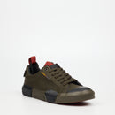 Urbanart Colt 2 Faux Nubuck Sneaker - Olive footwear UBRT