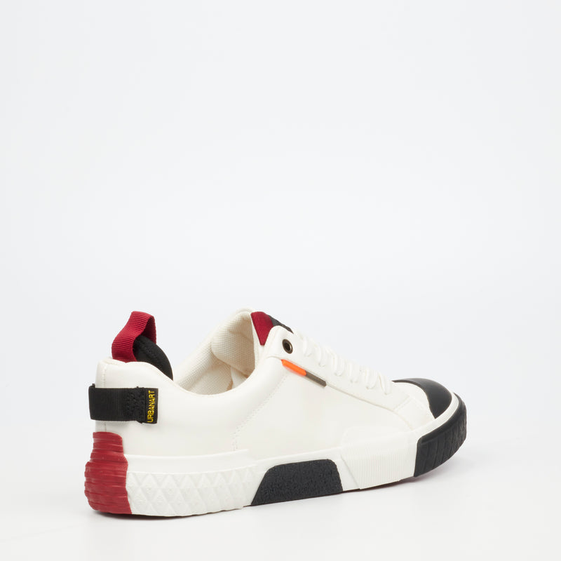 Urbanart Colt 2 Faux Nubuck Sneaker - White footwear UBRT